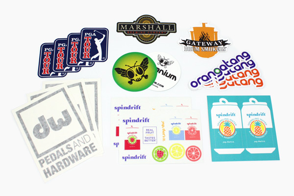 Logo Stickers - Print Your Logo on Stickers, 4 Sticker Formats Available