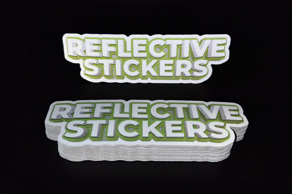 Reflective Stickers - Design and Buy No Minimum quantity limits